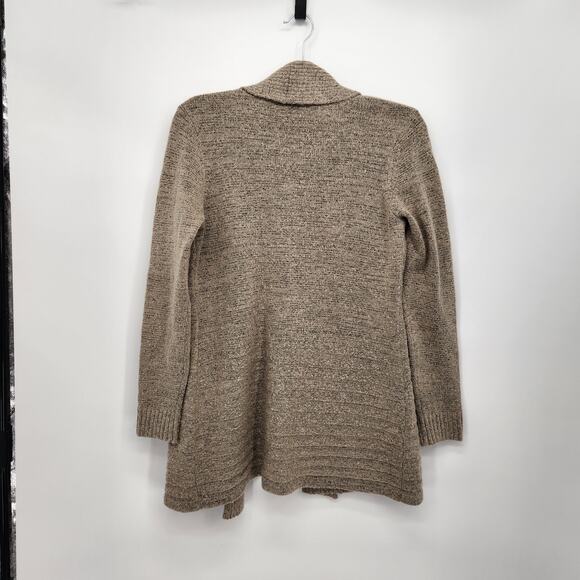 NWT Apt. 9 Heathered Gray & Taupe Open Front Sweater Cardigan Women's S - Picture 9 of 9